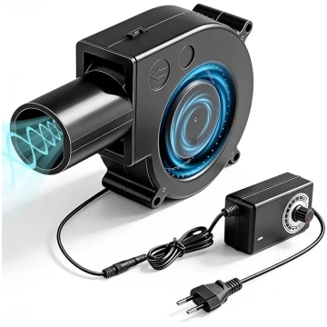 Regulējams centrbēdzes ventilators 12 V, turbīnas 