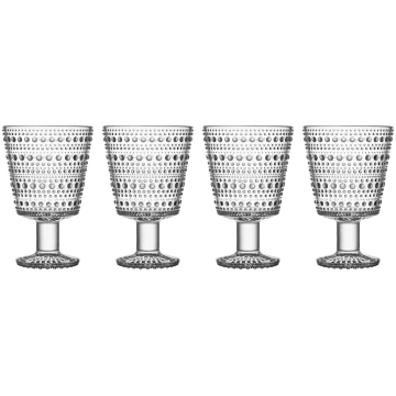 Kausi Kastehelmi caurspīdīgi 260 ml 4 gab. Iittala