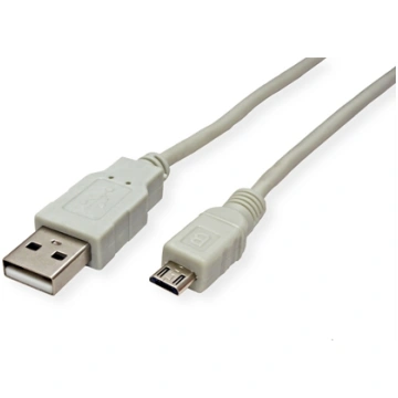 Secomp USB 2.0 Cable, USB Type A M - Micro USB B M