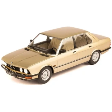 BMW 520i E28 Gold 1987 auto modelis 1:18 IXO
