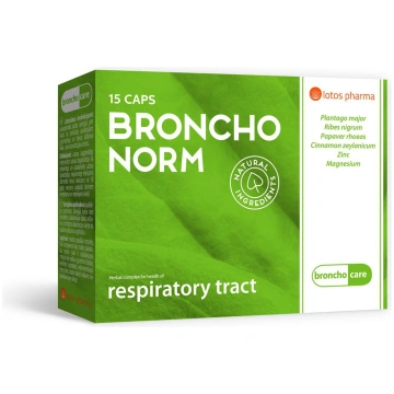 BRONCHONORM CAPS, 15 kapsulas Lotos Pharma