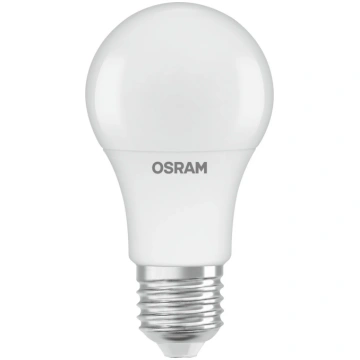 OSRAM LED spuldze, E27, 4,9 W, opāla, dienas gaism