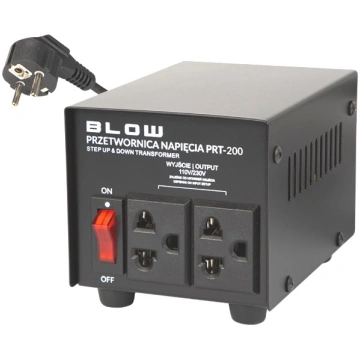 Strāvas pārveidotājs 220V---110V (200W)-PS4,Xbox O