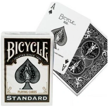 Pokera kārtis Bicycle Rider Black