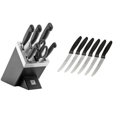 ZWILLING Vier Sterne Selbstschärfender Messerblock