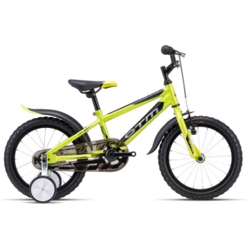 CTM Tommy Kids Bike 16'', Lime Pearl