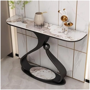 Console Table for Entryway, Lightweight Luxury Sto