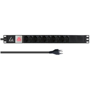 19" rack mount power strip LVR-2MCH-SW-CH10 (57150