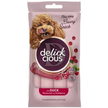 Delickcious krēmīgi kārumi suņiem - pīle ar dzērve