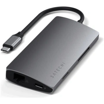 Satechi Aluminium Adapter V2 USB-C (USB-C, 3x USB-