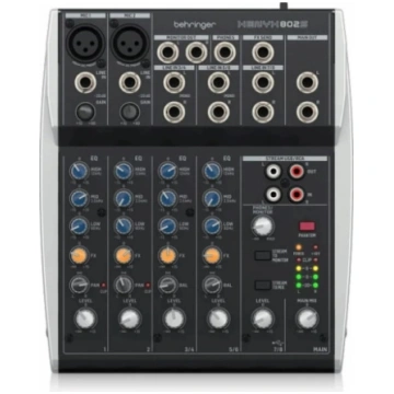 Behringer 802S - Premium Analog 8-Input Mixer with