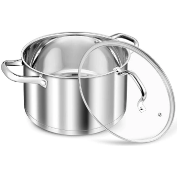 TEAMFAR 24 cm, 5,7 l liels nerūsējošā tērauda katl