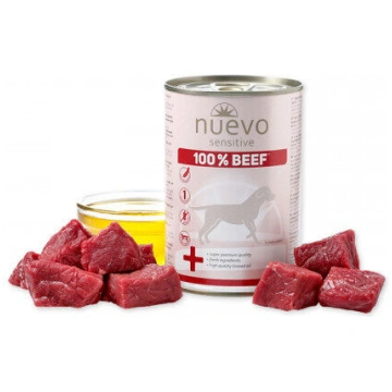 Nuevo Sensitive 100% Beef konservi suņiem no svaig