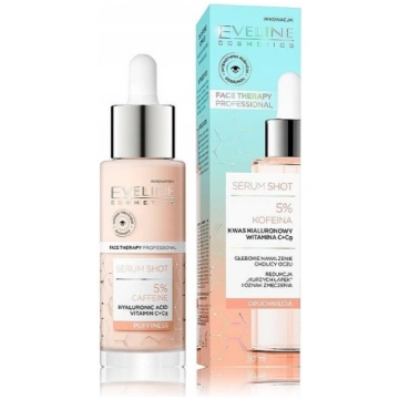 Eveline Serum Shot 5% Caffeine atsvaidzinošs acu s