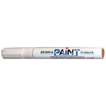 Noturīgais marķieris ZEBRA PAINT MARKER balts, 2.0