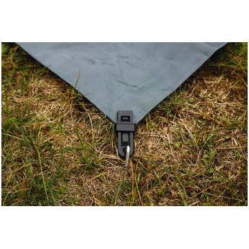 Fastening clips for tent carpets - set of 4