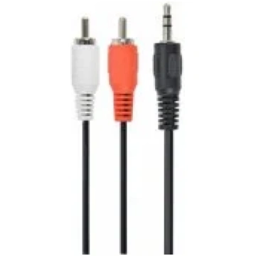 Gembird 3.5mm to 2xRCA Stereo Plug Cable 2.5m akse