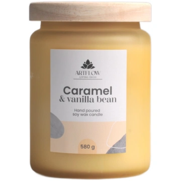 Aromatiska svece CARAMEL VANILLA BEAN 580gr +/- 60