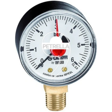 MANOMETRO D.80 3/8 RADIALE CALEFFI