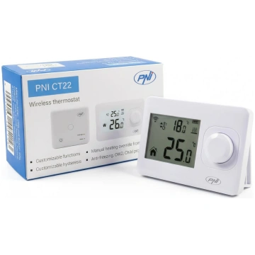 PNI CT22 Wireless Thermostat for Boilers, Illumina