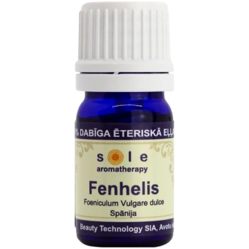 Sole, fenheļa ēteriskā eļļa, 5ml
