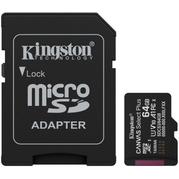 Atmiņas karte KINGSTON Canvas Select Plus 64GB, Mi