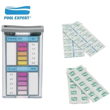 POOL EXPERT LĪDZEKLIS BASEINAM TEST KIT CL+PH