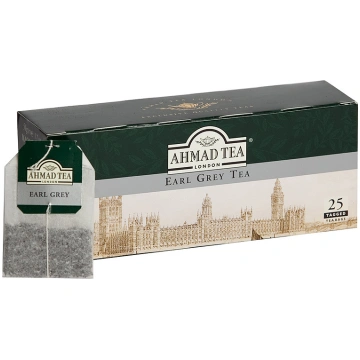 Tēja AHMAD EARL GREY, 25 maisiņi x 2 g paciņā - 45