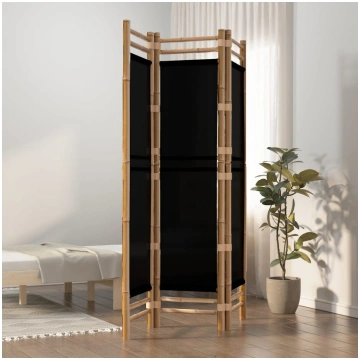 Istabas aizslietnis, 3 paneļi, 120 cm, bambuss un 