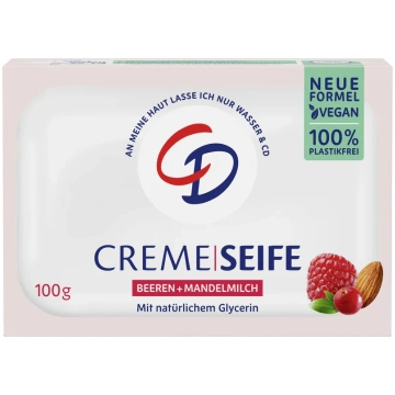 CD melleņu un mandeļu piena ziepes 100g