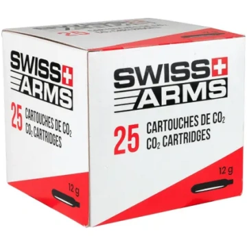 Swiss Arms Airsofta Peintbola CO2 gāzes kapsula ba
