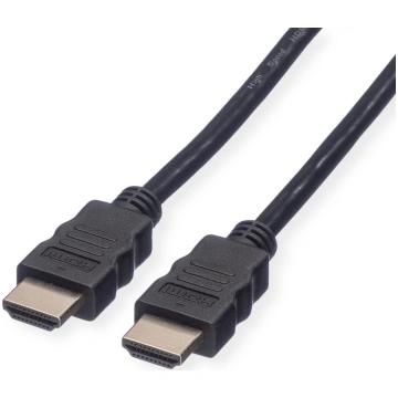 Roline HDMI High Speed Cable + Ethernet, M/M, blac