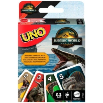 Mattel Gra UNO Jurassic World Odrodzenie JFT28