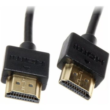RING HDMI - HDMI kabelis 3m Slim melns