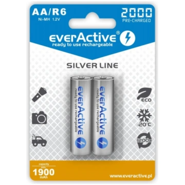 Rechargeable batteries everActive Ni-MH R6 AA 2000
