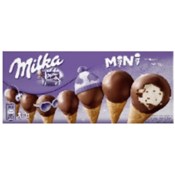 Saldējums MILKA Mini konuss 141g - 1