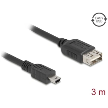 Delock USB 2.0 Cable USB Type Mini-B male to EASY 