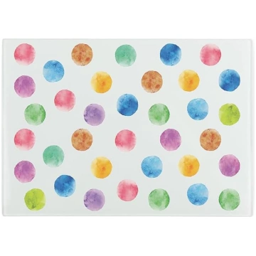 Maza stikla darba virsmas glābējs Polka Dot Multic