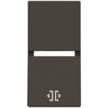 Rocker Open symbol for Switch/push button, One-par