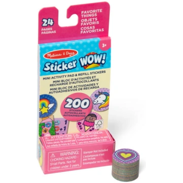 MELISSA & DOUG Sticker WOW! Uzlīmju uzpildes iepak