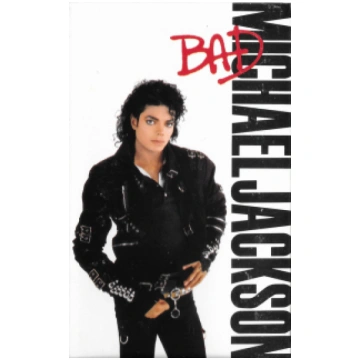 Michael Jackson - Bad, audio kasete, MC/ Music Cas