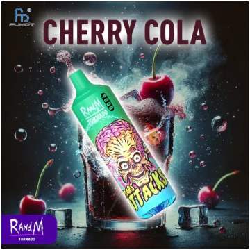 Puff Randm Tornado 9000 Puffs Cherry Cola Gusto Si
