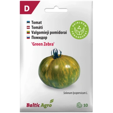 BALTIC AGRO Sēklas, tomāti ZEBRA, 1 g