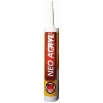 NEO ACRYL 280ml pelēks Akrila hermētiķis BISON