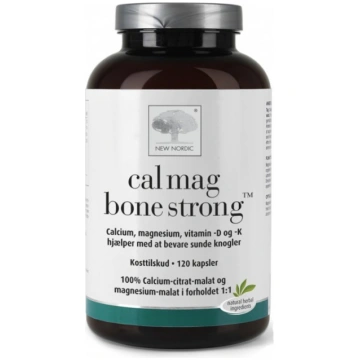 NEW NORDIC Cal mag bone strong kapsulas N120