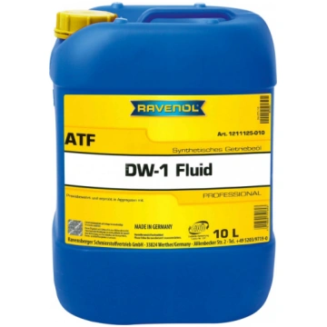 Automātiskās pārnesumkārbas eļļa RAVENOL ATF DW-1 