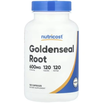 Nutricost, Goldenseal Root, 600 mg, 120 Capsules