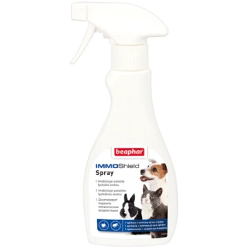 Beaphar Immo Shield Spray pret blusām, ērcēm un od