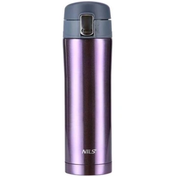 Termokrūze Nils NCB10, 0.5 l, violeta krās
