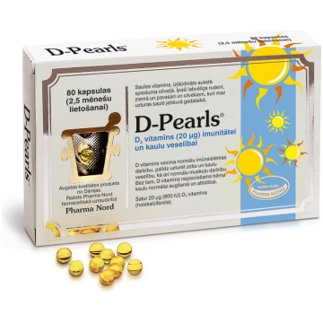 D-Pearls kapsulas N80